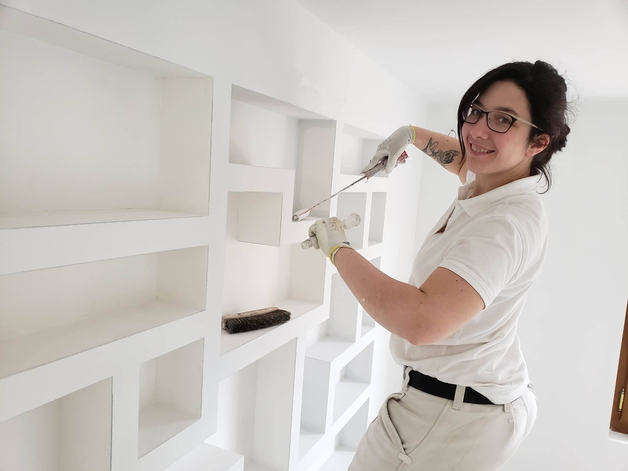 Mise en impression peinture en bâtiment dans le beaujolais par Céline Coumont