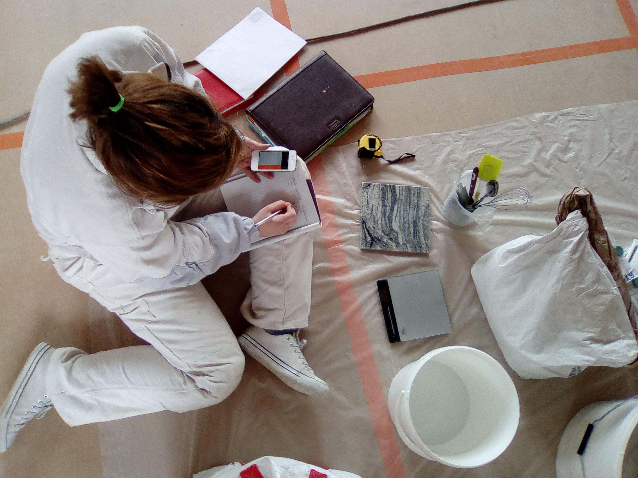 Dosage et composition de peinture